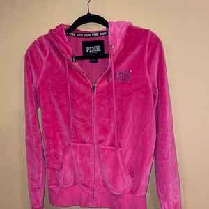Pink Velvet sequin sweater